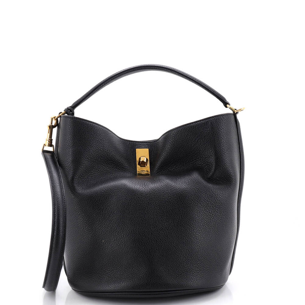 Celine Bucket 16 Bag Leather